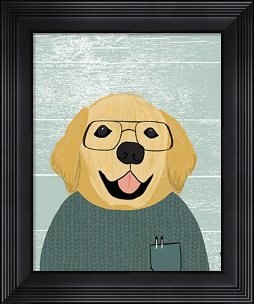 Framed Retriever Print