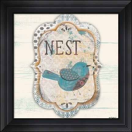Framed Nest Print