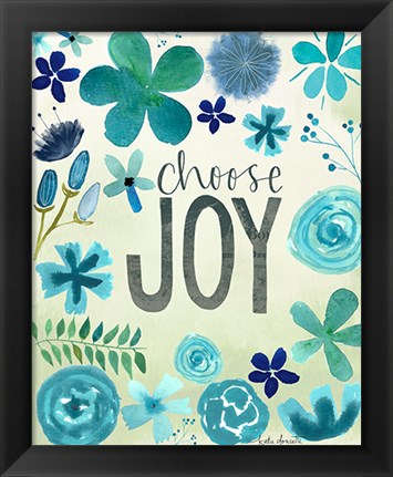 Framed Choose Joy Print