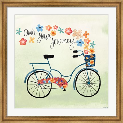 Framed Own Your Journey Print