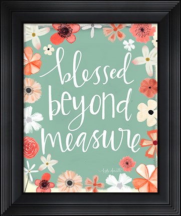 Framed Beyond Measure II Print