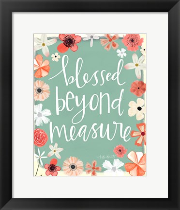 Framed Beyond Measure II Print