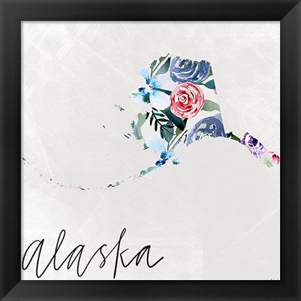 Framed Alaska Print