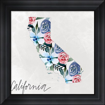 Framed California Print