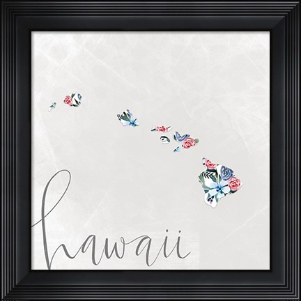 Framed Hawaii Print