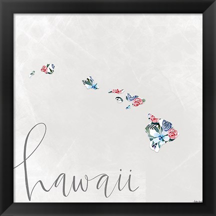 Framed Hawaii Print