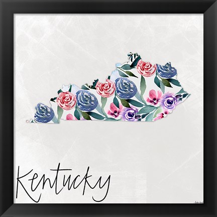 Framed Kentucky Print