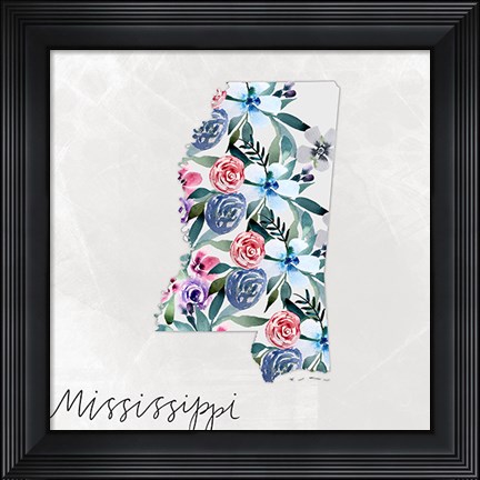 Framed Mississippi Print