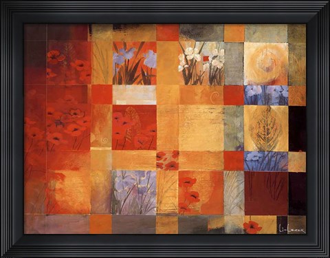 Framed 42 Views of My Garden Print