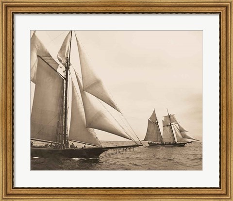 Framed Maiden Voyage I Print