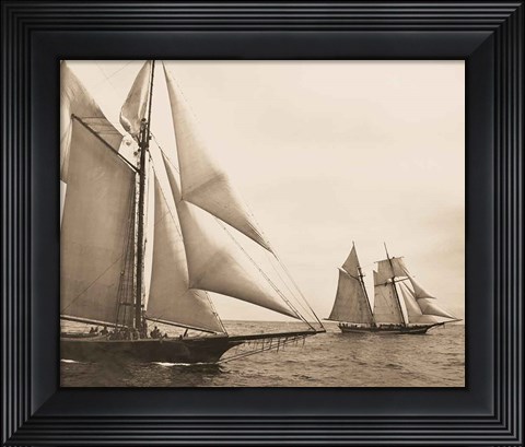 Framed Maiden Voyage I Print