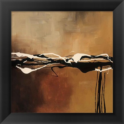 Framed Copper Concerto II Print