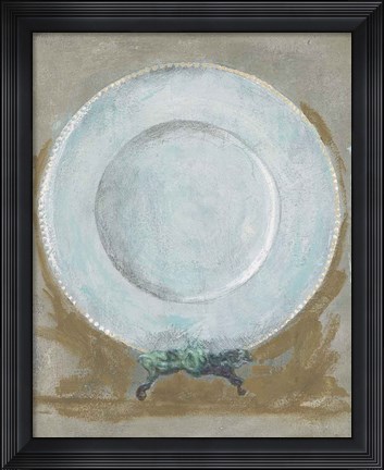 Framed Dinner Plate II Print