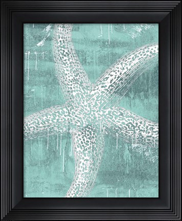 Framed Ocean Tokens I Print