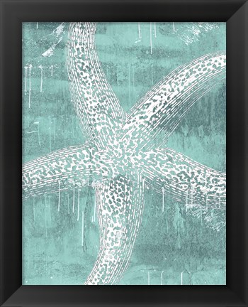 Framed Ocean Tokens I Print