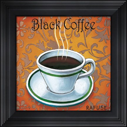 Framed Black Coffee Print