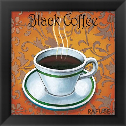 Framed Black Coffee Print