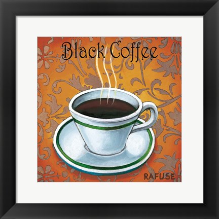 Framed Black Coffee Print