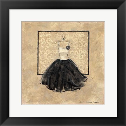 Framed Take Me Dancing III (b&amp;w) Print