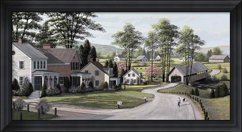 Framed Covered Bridge Print