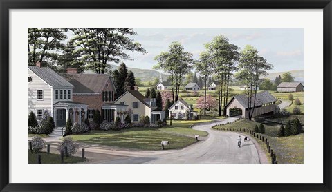 Framed Covered Bridge Print