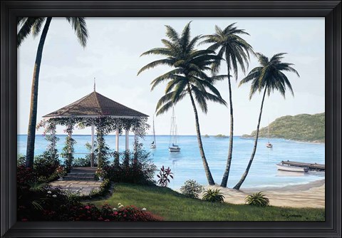 Framed Caribbean Dreams Print