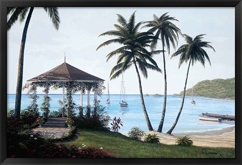 Framed Caribbean Dreams Print