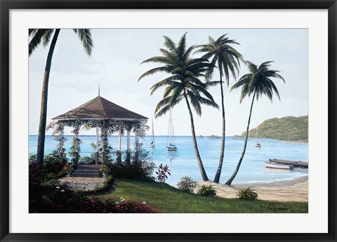 Framed Caribbean Dreams Print