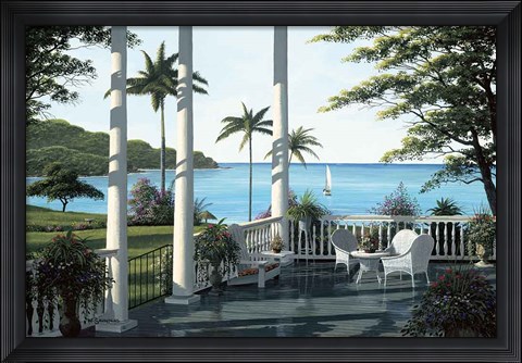 Framed Caribbean Comfort Print