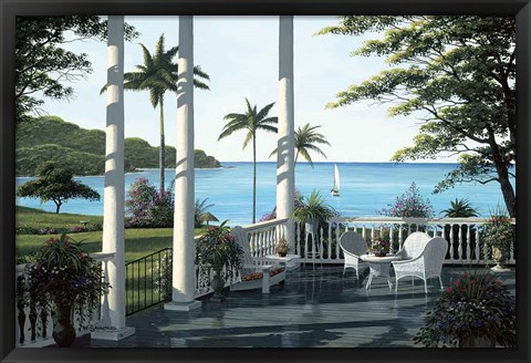 Framed Caribbean Comfort Print