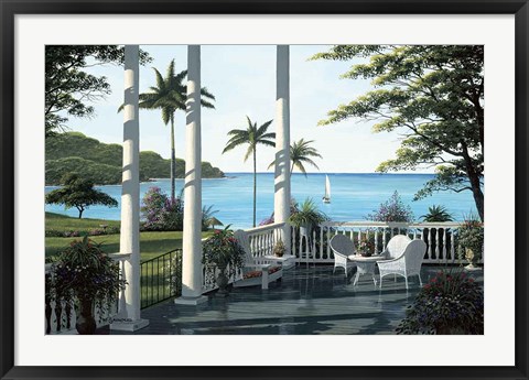 Framed Caribbean Comfort Print