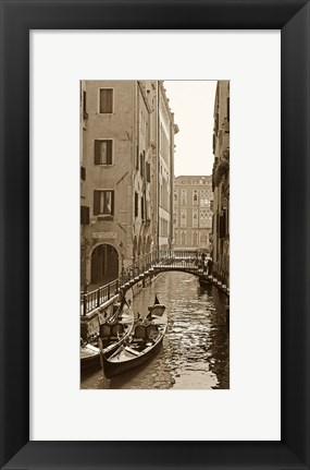 Framed Venice Reflections Print