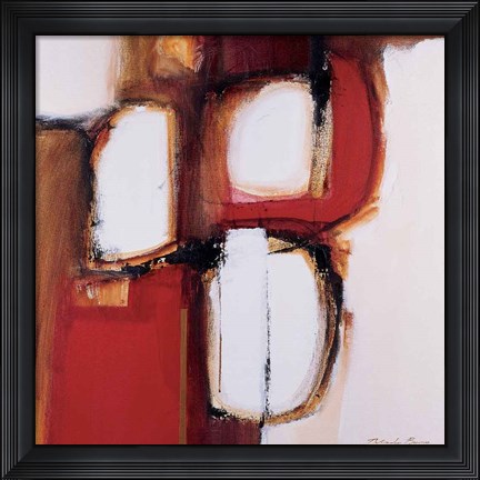 Framed African Kraal Print