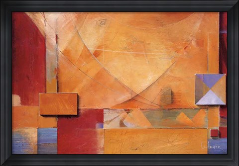 Framed Poet&#39;s Passage Print