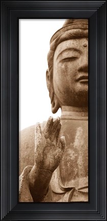 Framed Buddha I Print