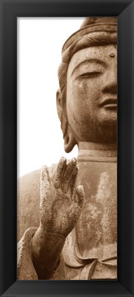 Framed Buddha I Print