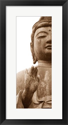 Framed Buddha I Print