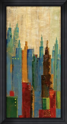 Framed Towerscape II Print