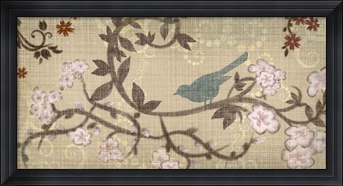Framed Songbird I Print