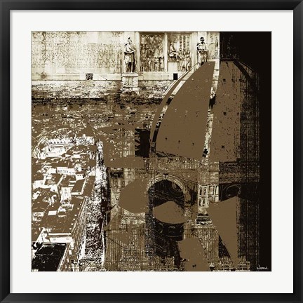 Framed Architectural Renaissance I Print