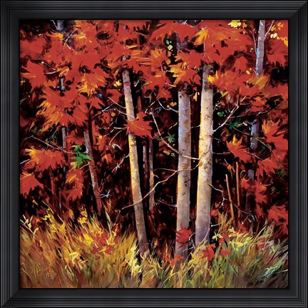 Framed Reds Print