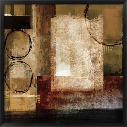 Framed Abstract &amp; Natural Elements A Print