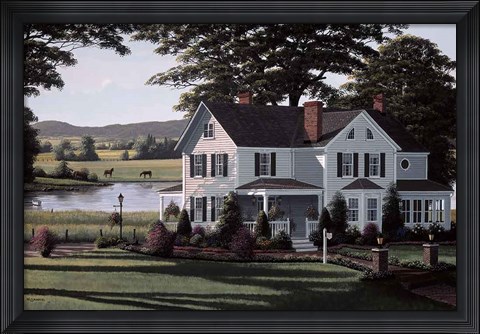 Framed Landscape &amp; Garden Print