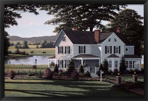 Framed Landscape &amp; Garden Print