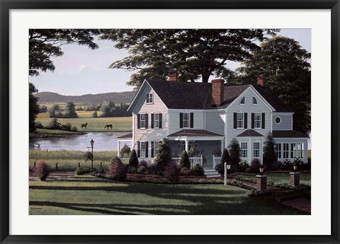 Framed Landscape &amp; Garden Print