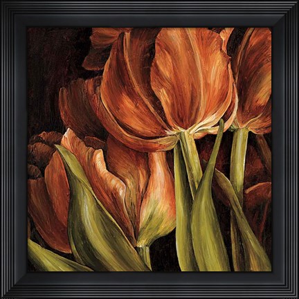 Framed Color Harmony I Print