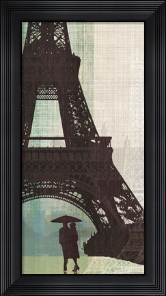Framed Eiffel Tower I Print