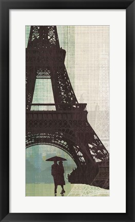 Framed Eiffel Tower I Print