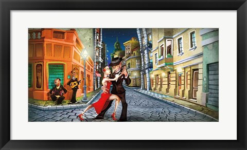 Framed Tango Print