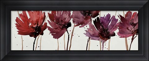 Framed Blushing Blooms Print